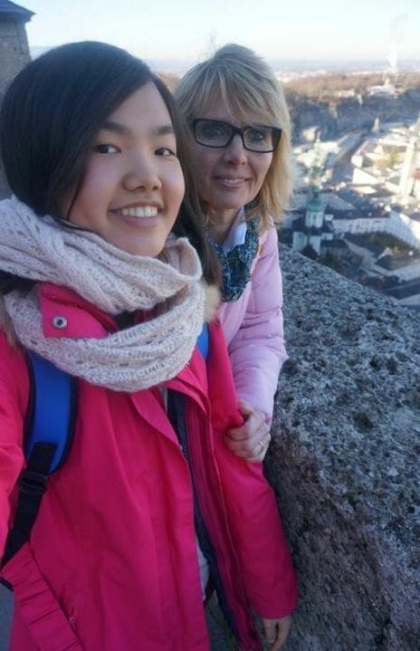 和轟媽獨自到奧地利薩爾茲堡旅遊